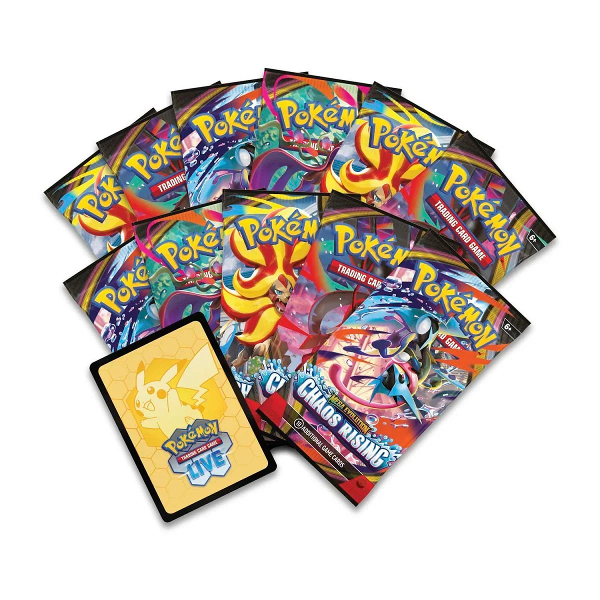 POKEMON TCG: MEGA EVOLUTION - CHAOS RISING POKEMON CENTER ELITE TRAINER BOX