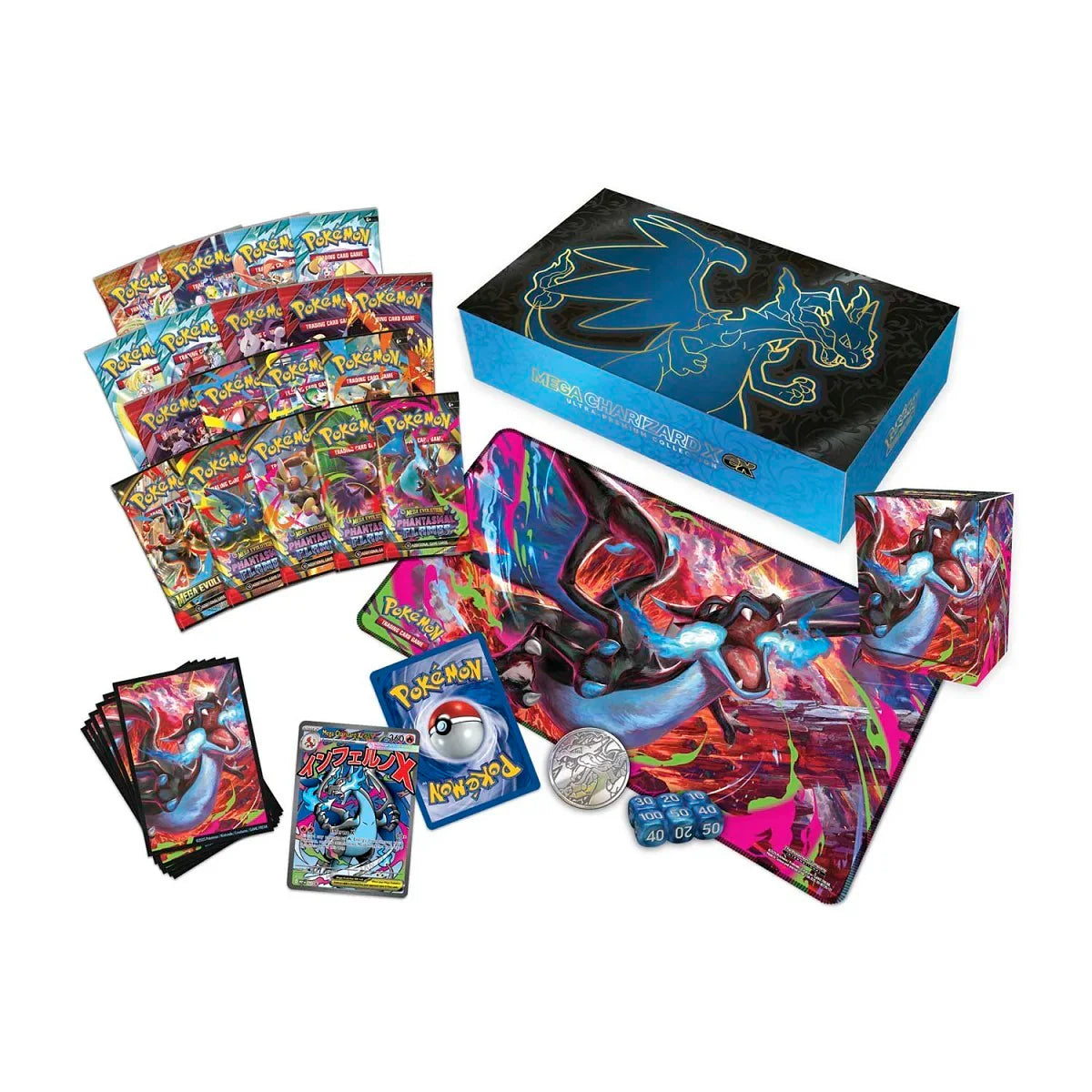 Pokemon TCG Mega Charizard X EX Ultra Premium Collection