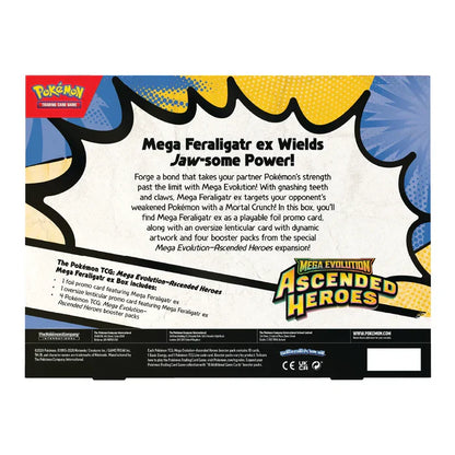 Pokémon TCG: Mega Evolution - Ascended Heroes Mega Feraligatr Ex Box