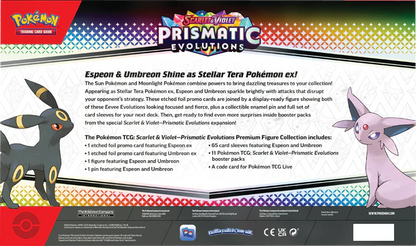 Pokemon TCG Prismatic Evolutions Premium Figure Collection
