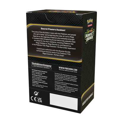 Pokemon TCG Mega Evolution 'Perfect Order' Booster Bundle (6 Packs)