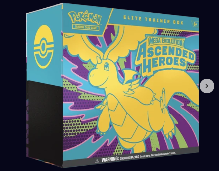 Pokemon TCG - Mega Evolution - Ascended Heroes - Elite Trainer Box