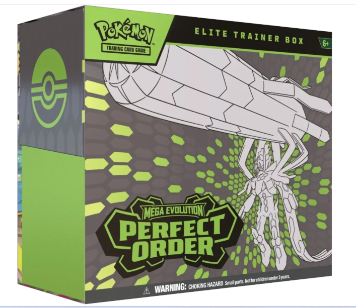 Pokemon TCG - Mega Evolution - Perfect Order - Elite Trainer Box