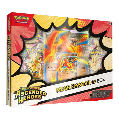 Pokemon TCG: Ascended Heroes - Mega Emboar ex Box