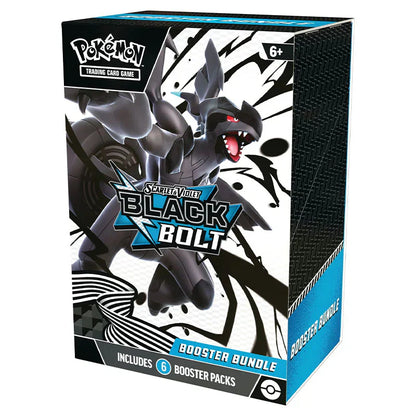 Pokemon TCG Scarlet & Violet Black Bolt Booster Bundle (6 Packs)