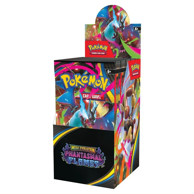 Pokemon TCG Mega Evolution 'Phantasmal Flames' Half Booster Box (18 Packs)