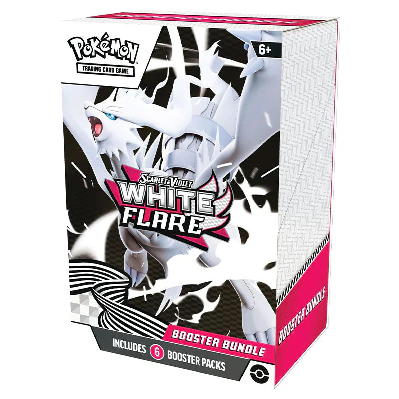 Pokemon TCG Scarlet & Violet White Flare Booster Bundle (6 Packs)